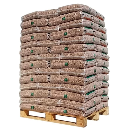 Natürliche Energie-Holzpellets – Palette mit 70 x 15-kg-Säcken